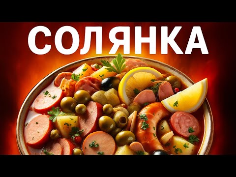 Видео: Солянка сборная – насыщенный вкус в каждом ковшике!  rich flavor in every ladle! 🍲🔥