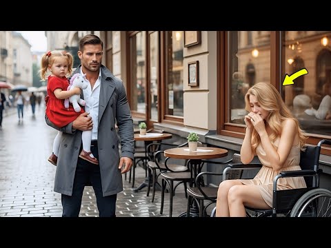 Видео: Парализованную женщину бросили на первом свидании — незнакомый CEO и девочка пришли на помощь вдруг!