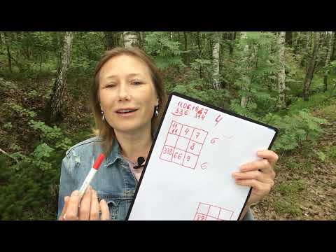 Видео: Юлия Даниулова. Разбор Психоматрицы По Квадрату Пифагора. Воскресный Эфир