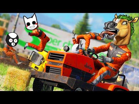 Видео: ГОНКИ НА ВЫЖИВАНИЕ С DIZOFF И DEADEM В WRECKFEST!!!