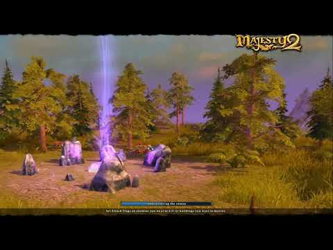 Видео: Majesty 2 Попробуем английскую версию