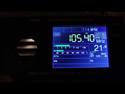 Видео: TEF 6686. Весь диапазон FM в Кишиневе.(1) 1.