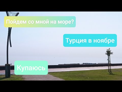 Видео: Кто-то ещё ходит на море в ноябре? 