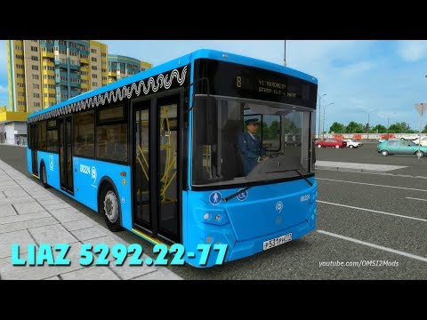 Видео: OMSI 2 – LiAZ 5292.22-77 (DLC Зеленый город -линия 8 реальный автоинформатор)