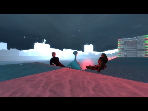 Видео: "Коллаборация"Новогодний выпуск побегушек от NEXTBOT #9