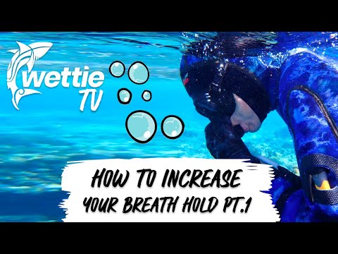 Видео: Wettie TV — Увеличение задержки дыхания и глубины во время подводной охоты. ЧАСТЬ 1
