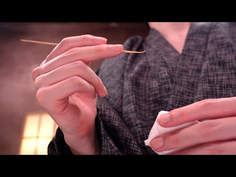 Видео: [ASMR]Магазин по чистке ушей/японская одежда- Ear cleaning Shop/Japanese clothing(No Talking)
