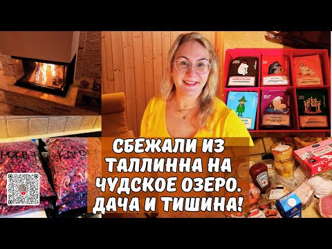 Видео: Уехали из Таллинна!Пара дней отдыха на Чудском озере-дача,тишина и спокойствие!Семейный влог