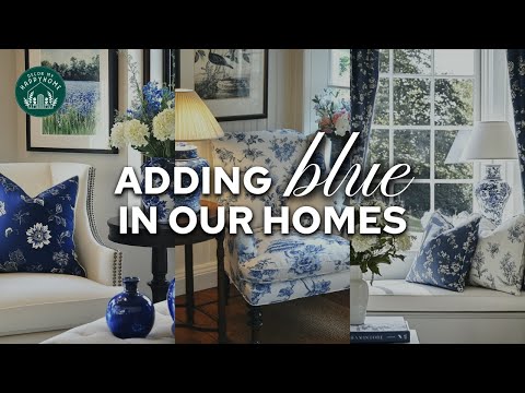 Видео: (НОВИНКА) Синий цвет в вашем доме: вневременное дополнение к любому интерьеру | Идеи для домашнег...