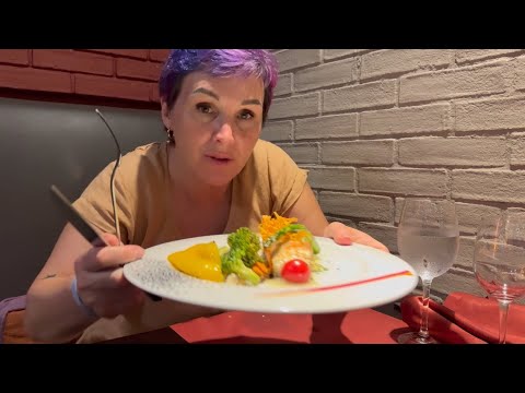 Видео: Сходила в классный итальянский ресторан))Новые блюда для меня)))