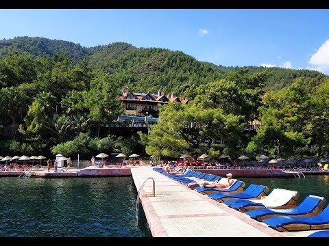 Видео: MARMARIS PARK HOTEL 5*/HV1. Самый полный обзор пляжа. Турция. Мечта путешественника