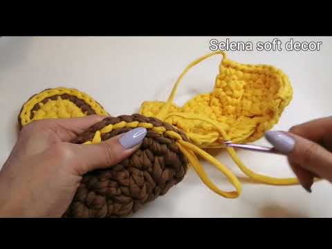 Видео: Как пришить верхнюю часть тапочка к подошве