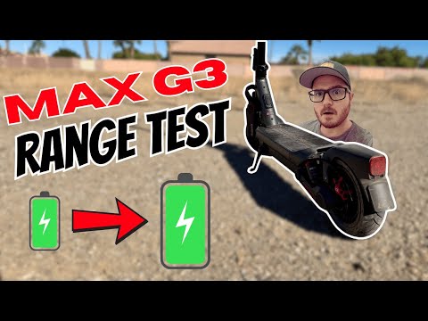 Видео: Тест запаса хода Segway Ninebot Max G3 с улучшенной батареей GT3!