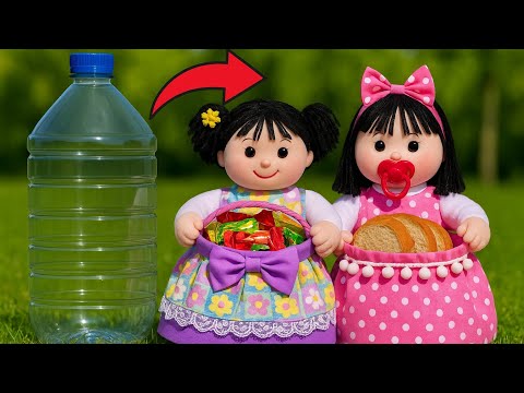 Видео: 💥 Удивительная переработка пластиковых бутылок/💕 2 разных способа изготовления корзин