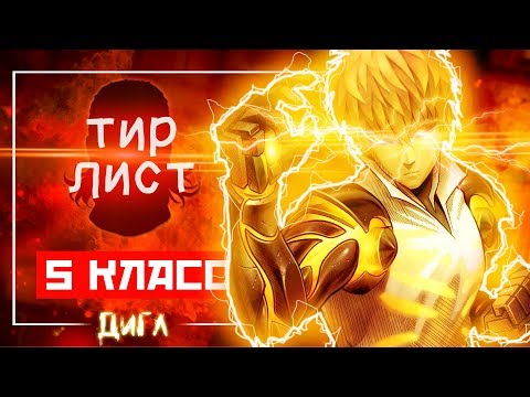 Видео: СИЛА S КЛАССА! - Тир-Лист S Класс В АНИМЕ Ванпанчмен // Генос, Кинг И Бласт