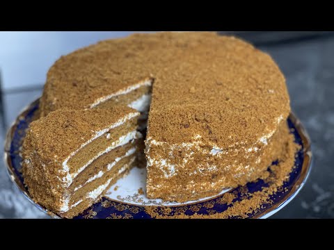 Видео: Մեղրով տորթ  Торт Медовик Honey Cake Recipe  Xohanoc.am