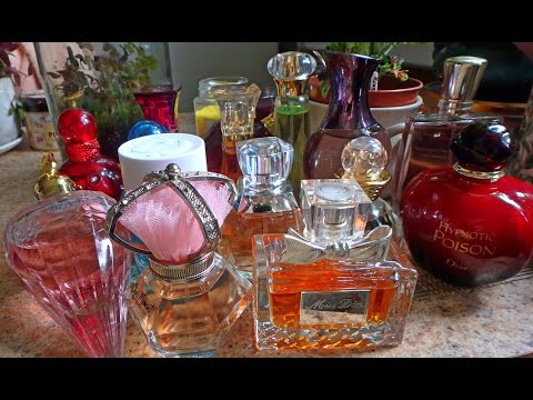 Видео: парфюмерное расхламление - любви не случилось)))