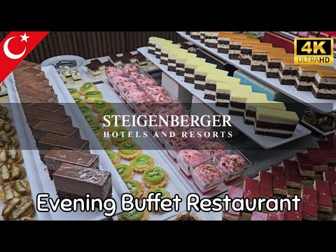 Видео: Steigenberger Marhaba Thalasso 2025: полный тур по ресторану «шведский стол» с ужином