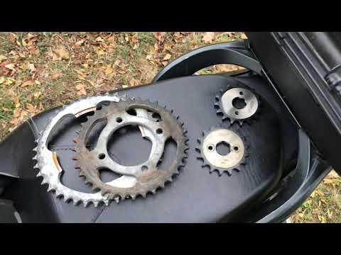 Видео: Lifan LF150-2E Які краще установити зірки на мотоцикл