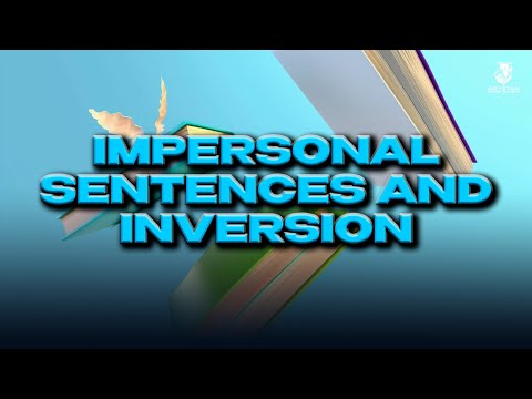 Видео: Impersonal sentences and Inversion. Ағылшын тілі ҰБТ-ға дайындық
