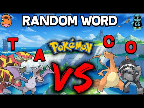 Видео: Случайное слово определяет нашего покемона...ПОТОМ МЫ СРАЖАЕМСЯ!