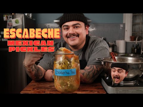 Видео: Мексиканские эскабече — маринованные овощи, которые есть на столе в каждой тако-закусочной 🌶🥕