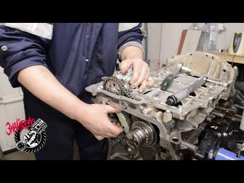 Видео: Сборка двигателя Ford Transit 2.2 TDCI (Euro5)  (Часть 3)