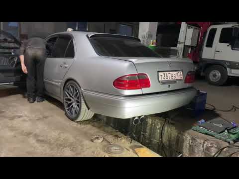 Видео: Custom muffler Brabus for Mercedes Benz W210/Глушитель Брабус для Мерседес 210