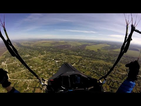 Видео: Осенний маршрут на параплане