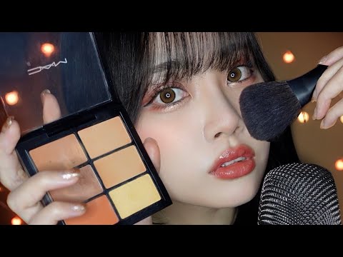 Видео: [субтитры]ASMR｜Делаю ежедневный макияж по японски💄