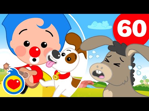 Видео: Бинго | И многие другие песни о животных (60 мин) | Плим Плим