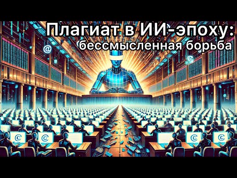 Видео: Технооптимисты: Плагиат в ИИ-эпоху: бессмысленная борьба (выпуск 81)