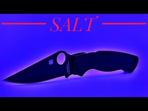 Видео: Распаковка Spyderco Para Military 2 Salt Edition