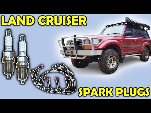 Видео: Toyota Landcruiser – замена свечей зажигания и проводов зажигания (FZJ70/FZJ80/FZJ105)