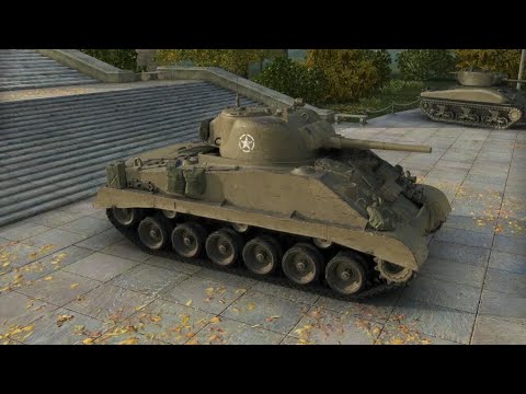 Видео: бой на мастера M4A2E4 Sherman wot blitz #168