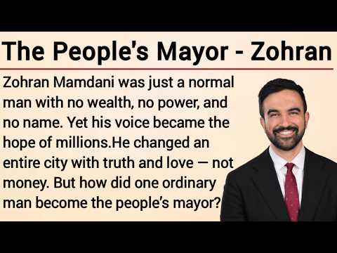 Видео: Изучайте английский через историю | Graded Reader | История на английском языке | Народный мэр — ...