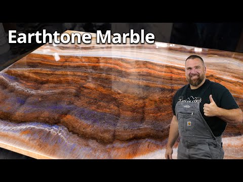 Видео: Как сделать красивые кухонные столешницы с помощью эпоксидной смолы шаг за шагом | Stone Coat Epoxy