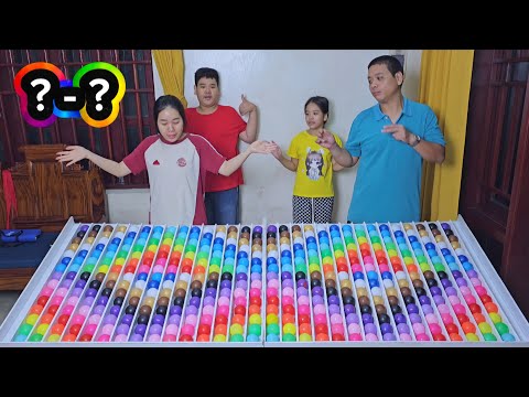 Видео: Головоломка по сортировке шариков, весёлая семейная игра ☆ уровень 18