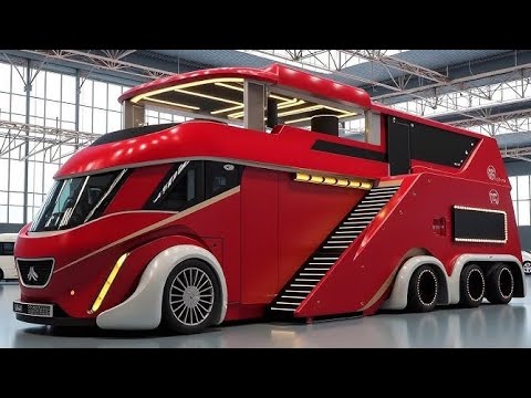 Видео: Будущее уже здесь! Новый 2026 Peugeot Motorhome Luxury Spaceship — дом на колесах или космический
