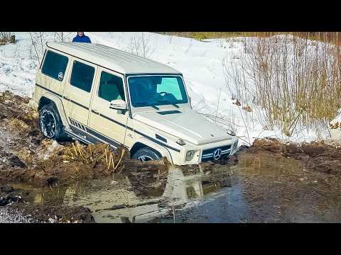 Видео: Что может ГЕЛИК против RANGE ROVER и TOYOTA PRADO на бездорожье