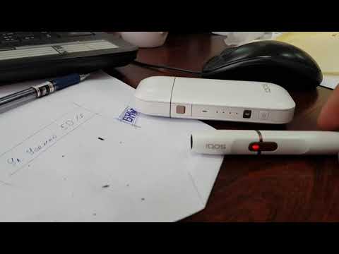 Видео: Iqos не заряжает держатель, айкос неработает.