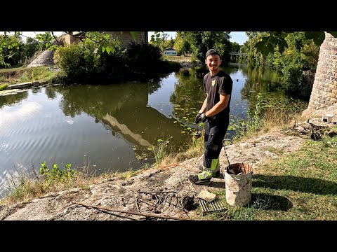 Видео: Эта река никогда не пересыхала! Мы ищем его с помощью наших мощных магнитов!