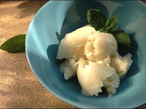 Видео: Яблочное мороженое - рецепт