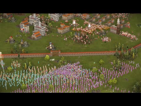 Видео: 1vs2 КРЕПОСТЬ В ОКРУЖЕНИИ ВРАГОВ КАЗАКИ 3 РЕЙТИНГ 👹👹🏹🏰😼