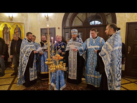 Видео: Покров Пресвятой Богородицы. Всенощное бдение 13.10.2024 Токсово