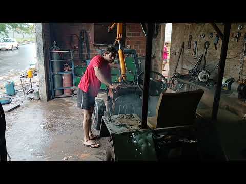 Видео: Самодельный маленький трактор, давайте починим в нем кое-что