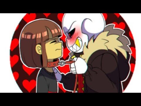 Видео: UnderFell-Фриск х Санс комикс