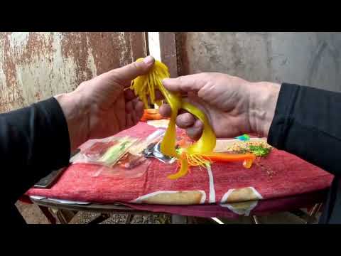 Видео: Ремонт силиконовых приманок Самые уловистые монтажи силикона и стримеров на реке Амур