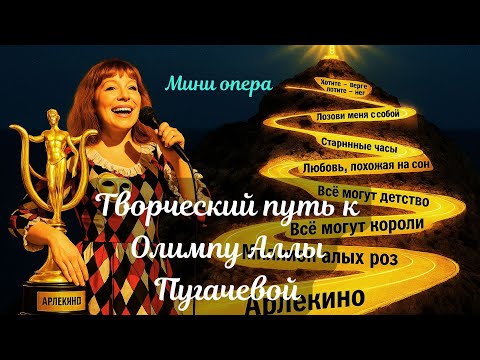 Видео: Мини-опера “Творческий путь к Олимпу Аллы Пугачёвой” | История Примадонны |Автор  Йоссив Ким