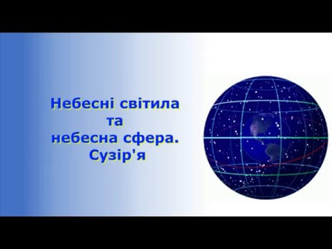 Видео: Небесні світила та небесна сфера.  Сузір'я